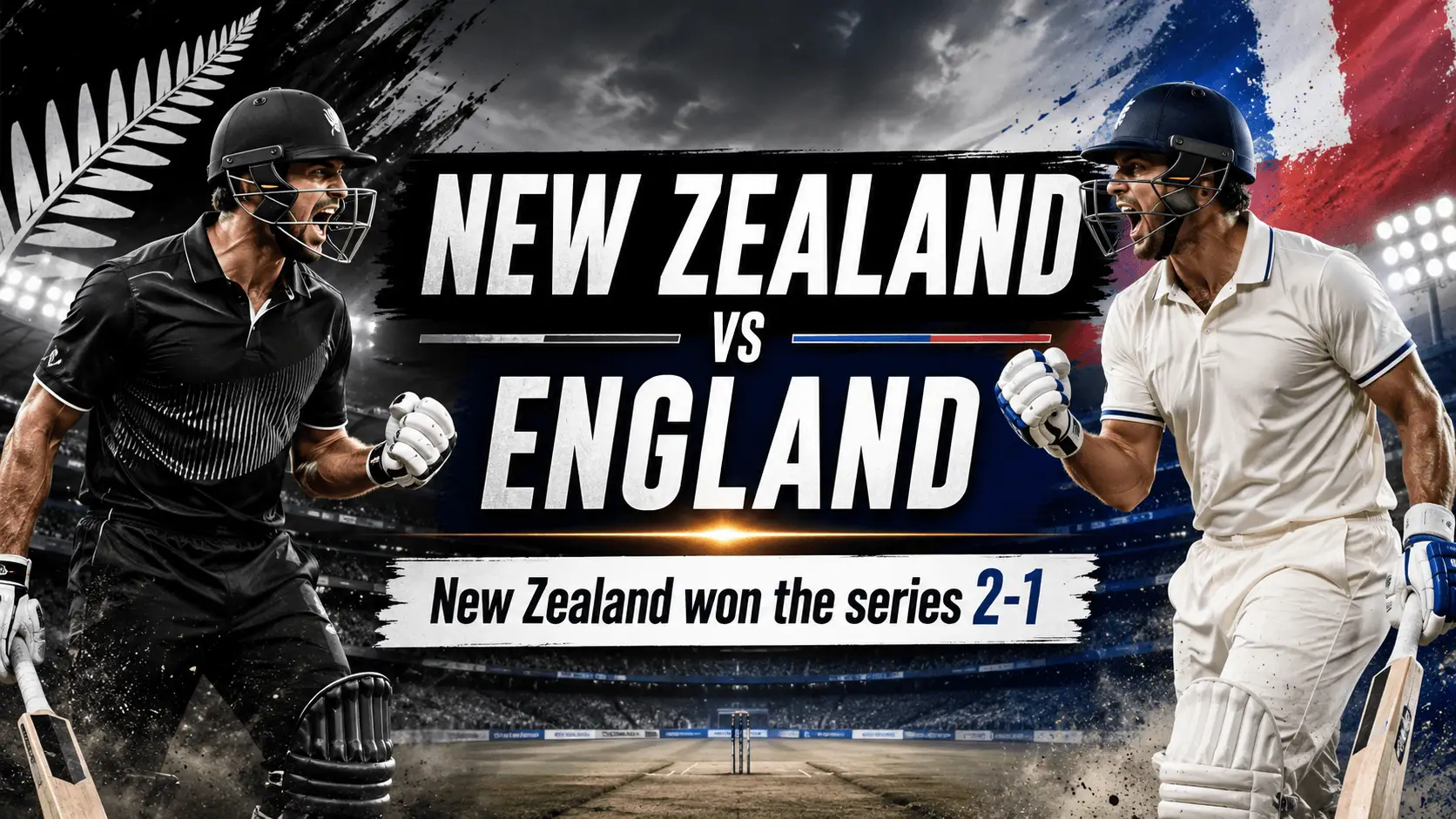 New Zealand vs England Test series 2026