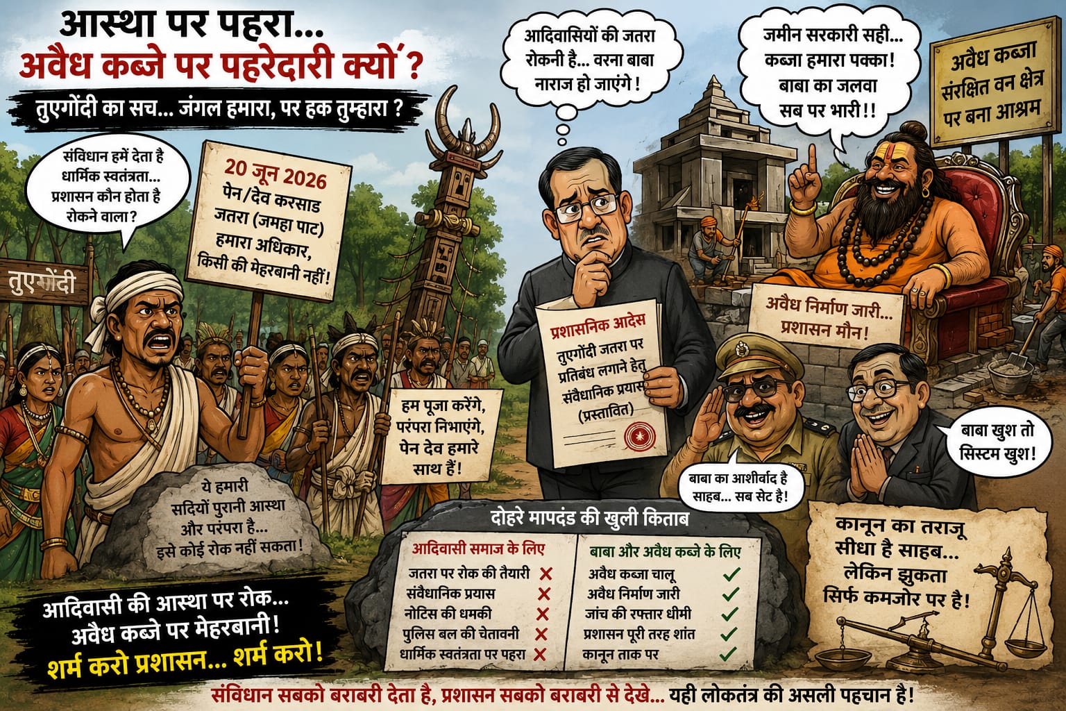आस्था पर तो पाबंदियां हैं