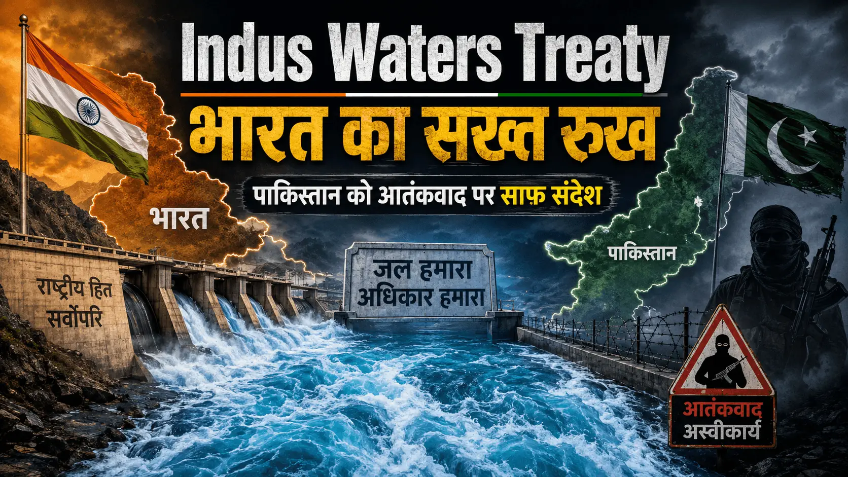 Indus Waters Treaty: भारत का सख्त रुख, पाकिस्तान को